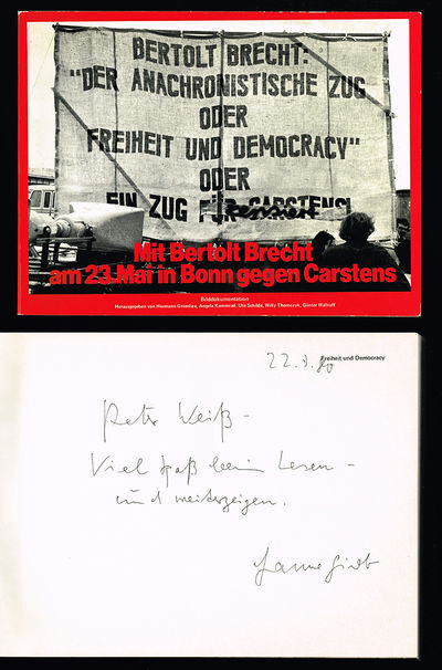 Bertolt Brecht. Der anarchronistische Zug oder…