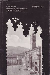 cover of Studies in Italian Renaissance Architecture