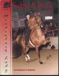 cover of Saddle and Bridle August 1998. Cover: Meadowlark Lady and Barbara G. Manilow