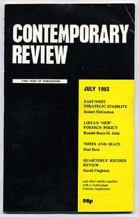 Contemporary Review: July 1983, Volume 243, Number 1410