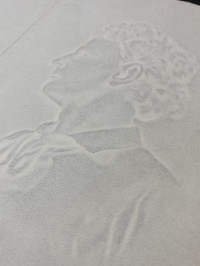 [BOOK ARTS - PAPERMAKING]. Bifolium...; (photo 2)
