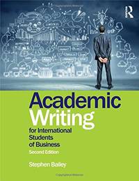 Academic Writing for International Students of Business