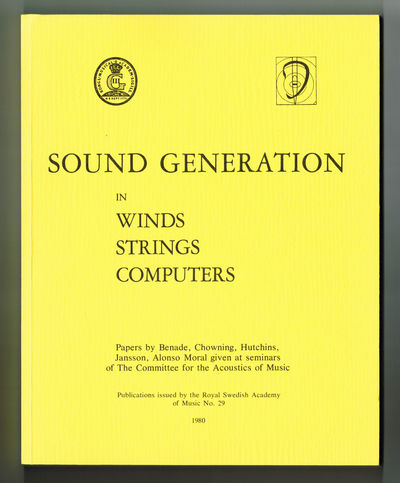 Sound generation in winds, strings, computers.…