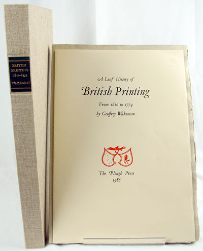 A Leaf History of British Printing...