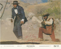 Take a Hard Ride (Original lobby card, signed by Jim Brown) by Antonio Margheriti (director); Eric Bercovici, Jerrold L. Ludwig (screenwriters); Jim Brown, Lee Van Cleef, Fred Williamson, Jim Kelly (starring) - 1975