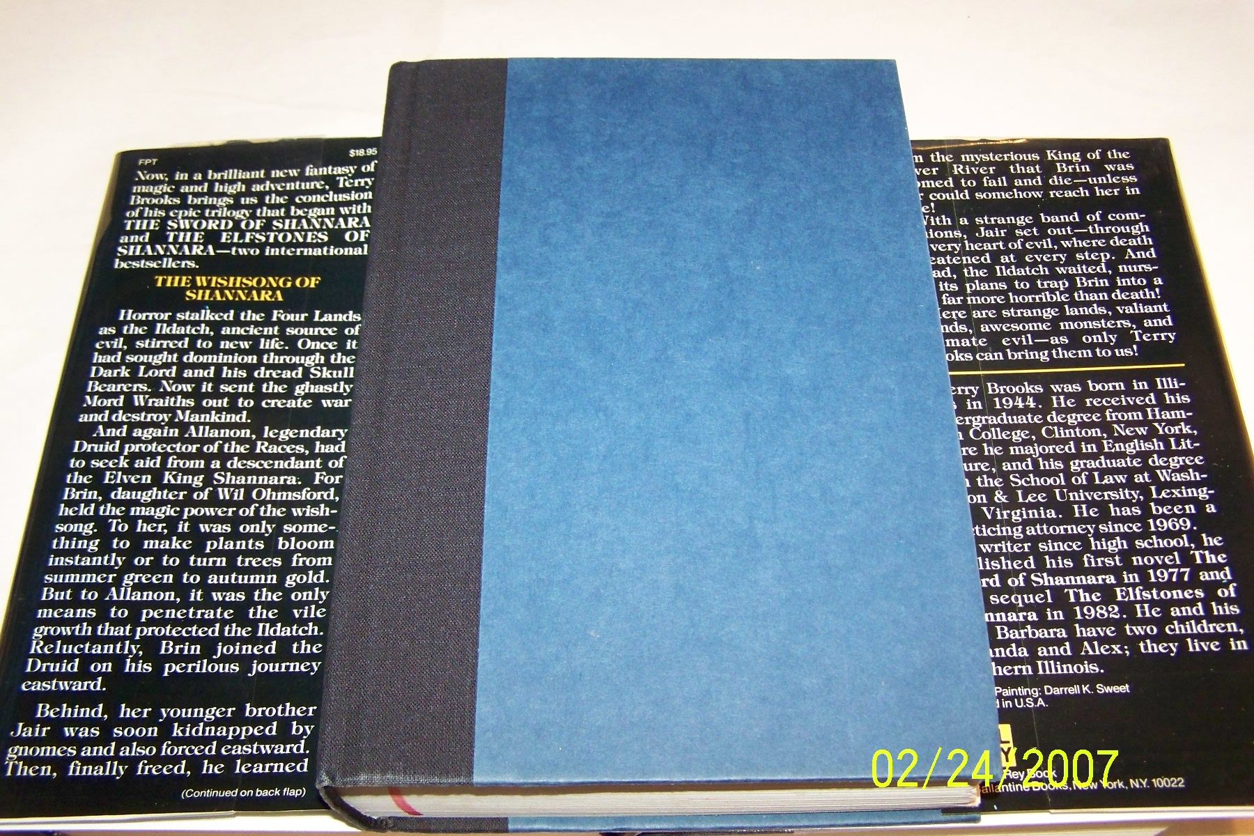 The Sword Of Shannara Trilogy By Terry Brooks - Hardcover 25th Anniversary Edition (Good Condition)