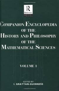 Comp Ency Hist Phil Math V 1: Vol 1