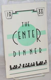 The Center Dinner program 1988