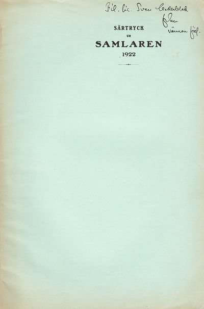 Från Atterboms ungdomsår [= rubrik].