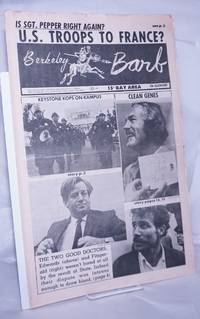 image of Berkeley Barb: vol. 6, #22 (#146) may 31 - June 6, 1968: US Troops to France