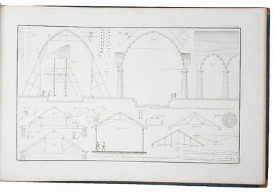 Traité de L'Art de la Charpenterie. [Text volume + plates]. - [SEMINAL WORK ON TIMBER CONSTRUCTIONS] (photo 4)