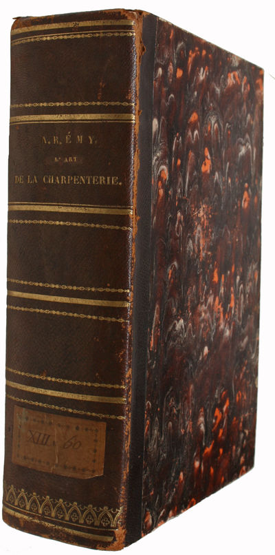Traité de L'Art de la Charpenterie. [Text volume + plates]. - [SEMINAL WORK ON TIMBER CONSTRUCTIONS] (photo 6)