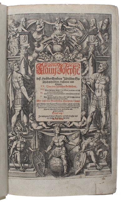 Dess Hochberühmbten Jüdischen Geschichtschreibers Historien vnd Bücher (+) des Hochberühmten Fürtrefflichen Christlichen Geschichtschreibers, v. Bücher: Vom Jüdischen Krieg... (photo 6)