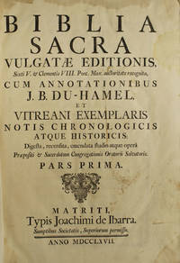 Biblia Sacra vulgatae editionis