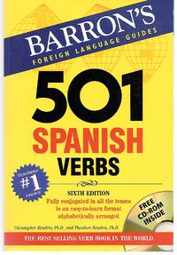 501 Spanish Verbs ( 6Th Edition With Cd-Rom Included ) by Kendris And Kendris - 2007