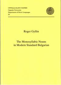 The Monosyllabic Nouns in Modern Standard…