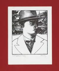 image of G. M. Hopkins at Thirty. Signed Woodblock