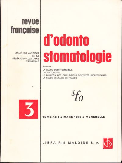 Esquisse d’une Histoire de l’art dentaire à la…