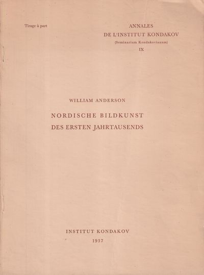 Nordische Bildkunst des ersten Jahrtausends [=…