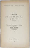 Notes sur les frais du Culte Juif en France de 1815 à 1831. [INSCRIBED, SIGNED]