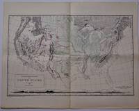 A Physiographic Diagram of the United States, (Small Scale Edition). Map with Accompanying Text by A. K Lobeck - Paperback - 18th Printing - 1950 - from Dale Steffey Books (SKU: 008260)
