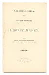 An Eulogium on the Life and Character of Horace Binney