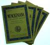 Menckeniana: A Quarterly Review. 4 issues from 1992: Spring, Summer, Fall, and Winter