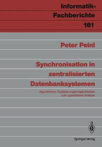 Synchronisation in zentralisierten Datenbanksystemen