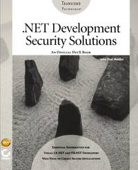 .NET Development Security Solutions