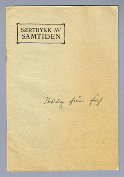 Sigfrid Siwertz.