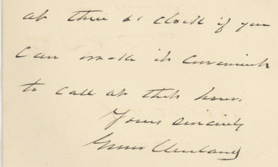 President Grover Cleveland Will Discuss Conditions at the Carlisle and Hampton Indians Schools
