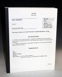image of The Crossing: Bound Typescript Galley Volume