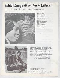 cover of What's wrong with the war in Vietnam