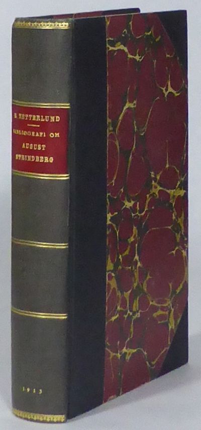 Bibliografiska anteckningar om August Strindberg.