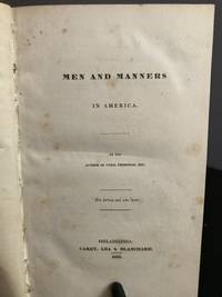 image of Men and Manners in America