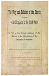 The Duty and Relation of the Church to the Colored Population of the United States. A Part of the Annual Address of the Bishop to the Convention of the Diocese of Alabama