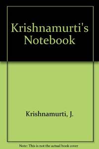 Krishnamurti's Notebook