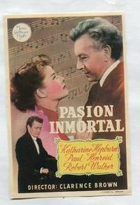 cover of Programas de Cine: Pasion Inmrtal con Katharine Herbun y Paul Henreid