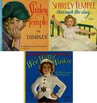 LOT OF 3 AUTHORIZED EDITIONS: #1- SHIRLEY TEMPLE IN &quot;WEE WILLIE WINKIE&quot;  (NO, 1769) ((+) ) #2- SHIRLEY TEMPLE IN &quot; DIMPLES &quot; (NO 1760) ((+) ) #3-  SHIRLEY TEMPLE &quot;THROUGH THE DAY&quot; (NO. 1716) - 