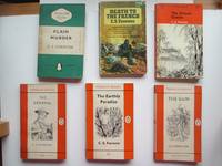 image of Plain murder, with, Death to the French, with, The gun, with, The African queen, with, The general and The earthly paradise (6 paperbacks) Penguin nos. 842, 229, 1112, 1117 & 1816 and Pan G639