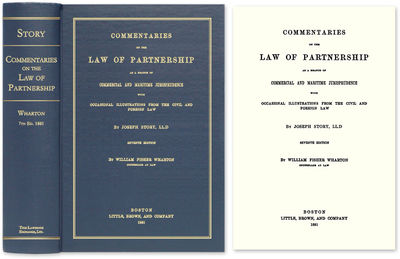 Commentaries on the Law of Partnership as a Branch of Commercial..