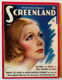 Screenland--June 1934 (Lovely Greta Garbo Cover)