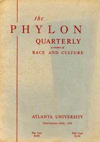 image of The Phylon Quarterly: Volume XIX, Number 3; A Review of Race and Culture