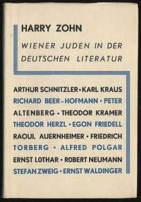 WIENER JUDEN IN DER DEUTSCHEN LITERATUR: ESSAYS