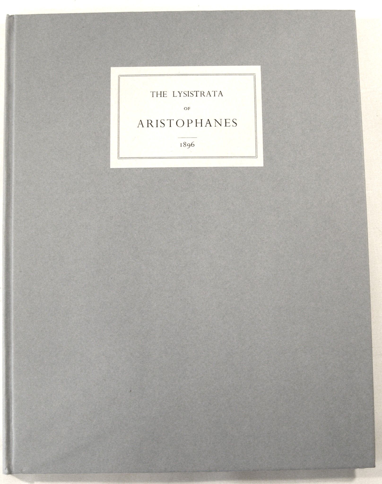 lysistrata written by aristophanes essay Home essays lysistrata and comedy lysistrata and comedy at the time lysistrata was written, athens, a notes on greek comedy and lysistrata waters/fall 2011 this play acts as prophecy- war will destroy pretext for aristophanes' lysistrata (411 bce) homeric. lysistrata written by aristophanes essay Home essays lysistrata and comedy lysistrata and comedy at the time lysistrata was written, athens, a notes on greek comedy and lysistrata waters/fall 2011 this play acts as prophecy- war will destroy pretext for aristophanes' lysistrata (411 bce) homeric.