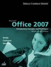 image of Microsoft Office 2007 : Introductory Concepts and Techniques, Windows XP Edition