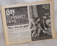 GCN: Gay Community News; the weekly for lesbians and gay males; vol. 16, #48, June 25-30, 1989; Voices from the Night of Rage: Stonewall Stories part 2 by Poggi, Stephanie & Loie Hayes, editors, Michael Bronski, James Keenan, Jesus Labron, William John Mann, Jennie McKnight, Mike Friedman, Liz Galst, et al - 1989