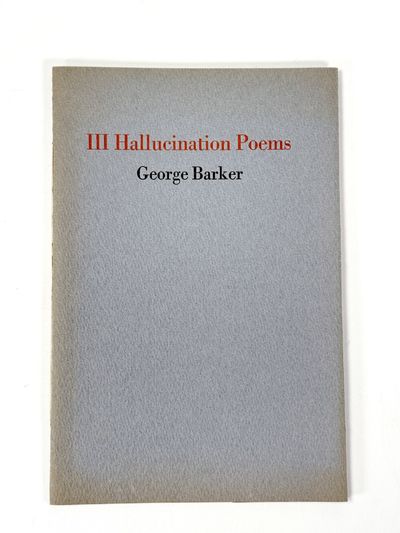 III Hallucination Poems
