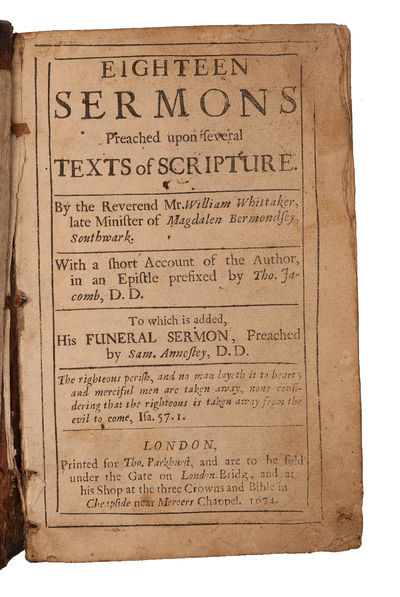 Eighteen sermons preached upon several texts of Scripture. (photo 2)