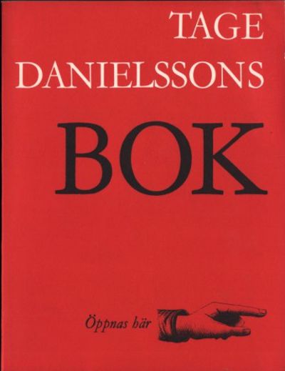TAGE DANIELSSONS BOK.